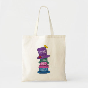 Bolsa Tote Estamos todos loucos por aqui... odiando Alice no