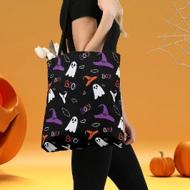 Bolsa Tote Estampa halloween boo