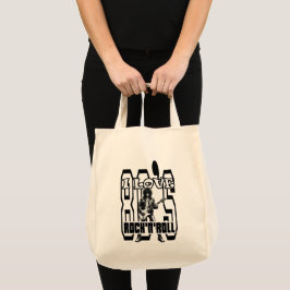 Bolsa Tote Estampa Rock - I Love 80s Rock’n’Roll – Bolsas