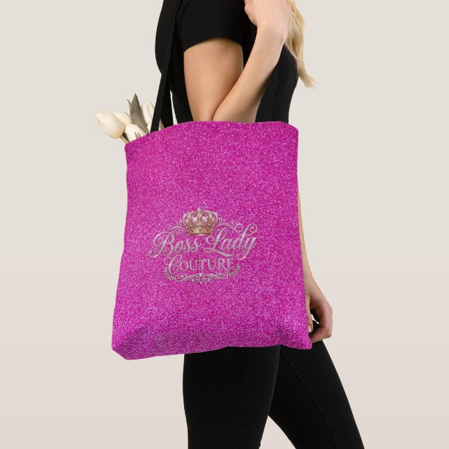 Bolsa Tote Estampa Total Boss Lady (Close Up)