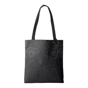 Bolsa tote estampada com bandana