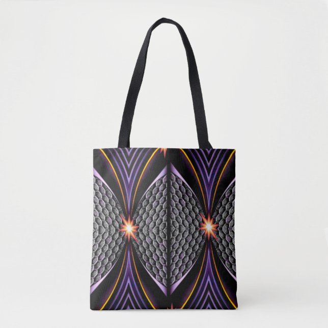 Bolsa Tote Estampada, Média A tote clássica c (Frente)