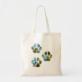Bolsa Tote Estampas de cães - Palmeiras tropicais