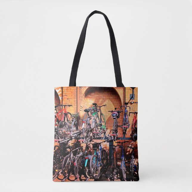 Bolsa Tote Estante de bicicleta (Frente)