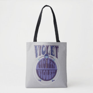 Bolsa Tote Estás a tornar-te violeta, Violet!