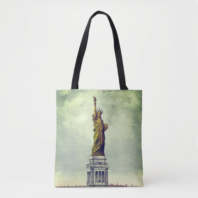 Bolsa Tote Estátua da Liberdade (Frente)