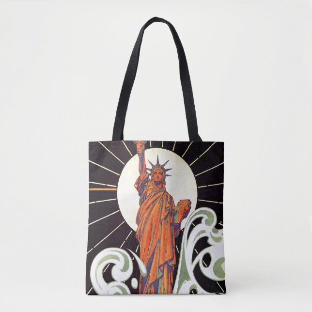 Bolsa Tote Estátua da liberdade (Frente)