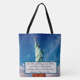 Bolsa Tote Estátua da Liberdade