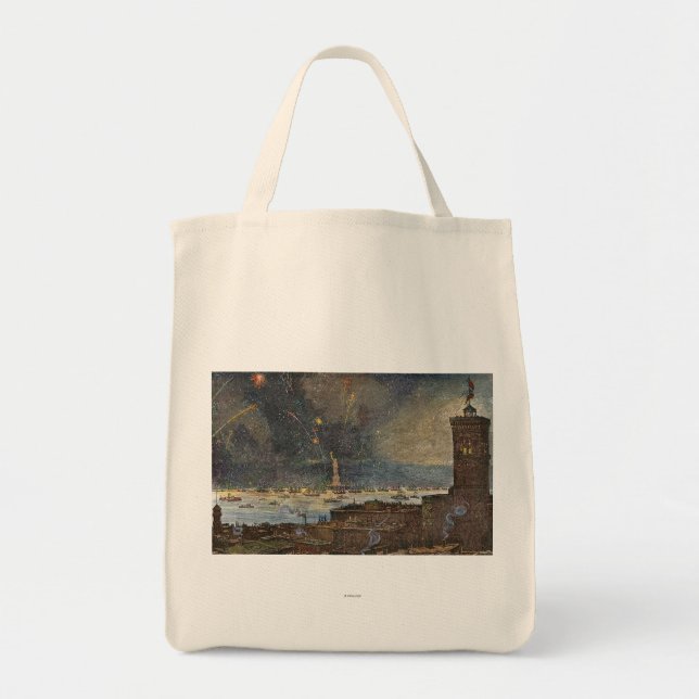 BOLSA TOTE ESTÁTUA DA LIBERDADE, 1886 (Frente)
