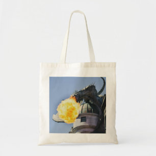 Bolsa Tote Estátua do Dragão Respiratório
