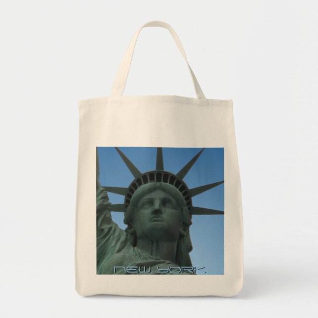 Bolsa Tote Estátua do Tote Bag da Liberdade, de Nova Iorque (Frente)
