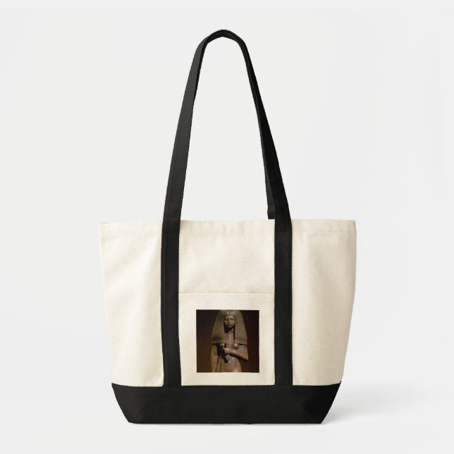 Bolsa Tote Estatueta do Tuya, cabeça do harem do minuto, N (Frente)