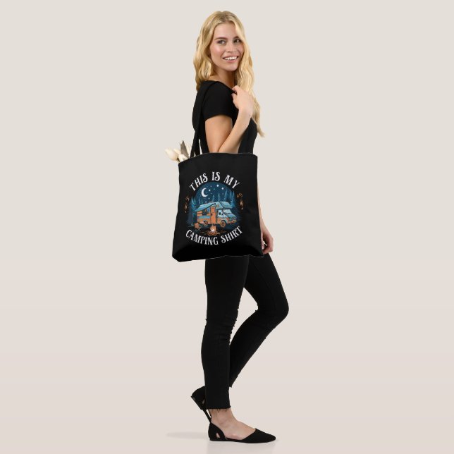 Bolsa Tote Este É Meu Camping Hiking Divertido Camper (No(a) Modelo)
