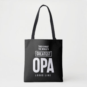 Bolsa Tote Este é o aspecto do maior Opa do mundo