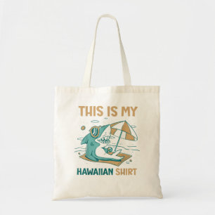 Bolsa Tote Este é o meu feriado da família Shark no Havaí