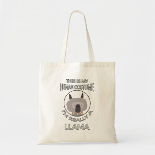 Bolsa Tote Este É O Meu Figurino Humano - Llama Edition II
