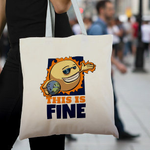 Bolsa Tote Este É Um Bela Animação Sobre Aquecimento Global