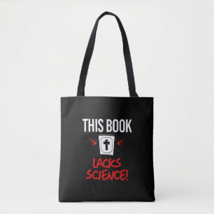 Bolsa Tote Este livro carece de ciência