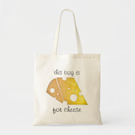Bolsa Tote Este saco é para a sacola do queijo