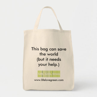 Bolsa Tote Este saco pode salvar o mundo…