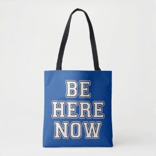 Bolsa Tote Esteja Aqui Agora