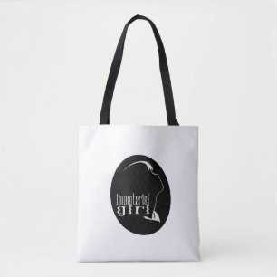 Bolsa Tote Estética de Garota Gótica Garota Material Garota F