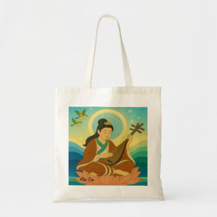 Bolsa Tote Estética Vintage Personalizada Japão Mito de Deusa