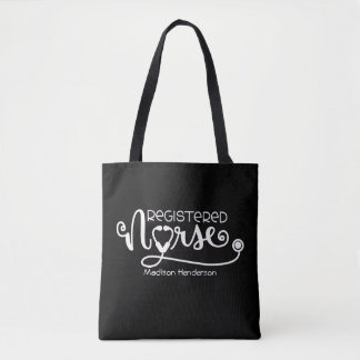 Bolsa Tote Estetoscópio de Enfermeiro Registrado (RN)Personal