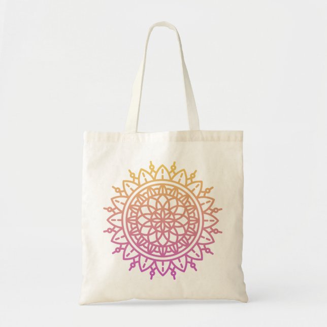 Bolsa Tote Estilo de Bag Mandala 2 (Frente)