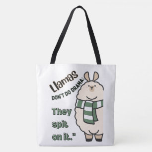 BOLSA TOTE ESTILO DE CITAÇÃO LLAMA