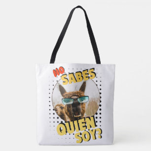 BOLSA TOTE ESTILO DE CITAÇÃO LLAMA