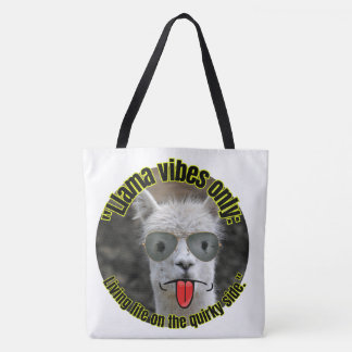 BOLSA TOTE ESTILO DE CITAÇÃO LLAMA