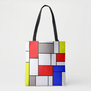 Bolsa Tote Estilo de Mondrian