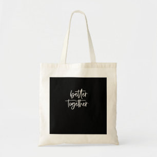 Bolsa Tote Estilo de Roupas Combinando Casais Fofos Juntos