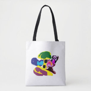 Bolsa Tote Estilo de verão divertido do flamingo