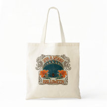 Estilo de Vintage do Halloween Spooky Arte Bag