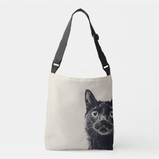 Bolsa Tote Estilo Gato Impresso
