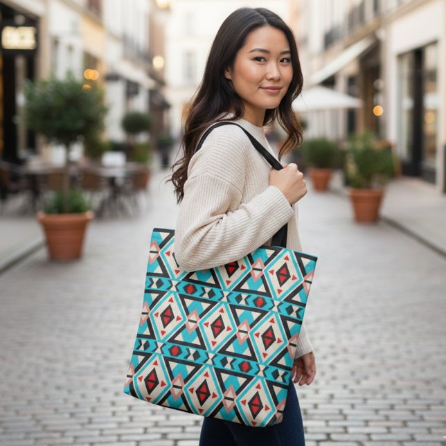 Bolsa Tote Estilo Moderno do Sudoeste (Criador carregado)