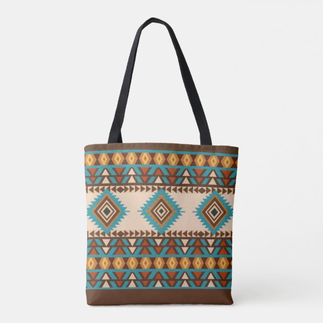 Bolsa Tote Estilo Moderno Sudoeste (Verso)