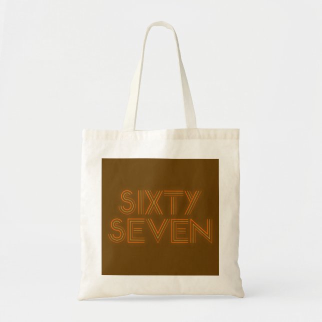 Bolsa Tote Estilo Retro 67 (Frente)