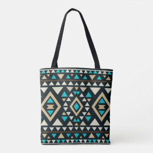 Bolsa Tote Estilo sudoeste geométrico moderno