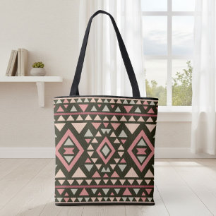 Bolsa Tote Estilo sudoeste geométrico moderno