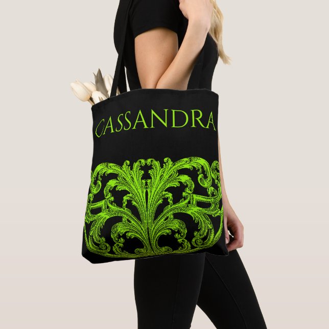 Bolsa Tote Estilos de Vintage Exclusivos Personalizados (Close Up)