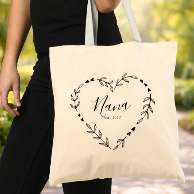 Bolsa Tote Estimativa do Ano da Nana (Criador carregado)