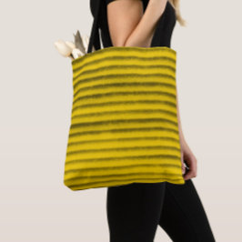 Bolsa Tote Estirpes Modernas Pretas e Amarelas