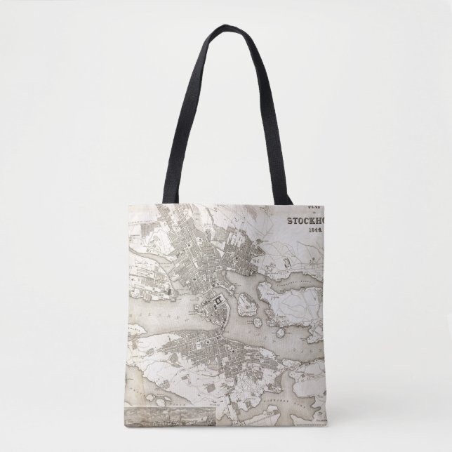 Bolsa Tote Éstocolmo, suecia (Frente)