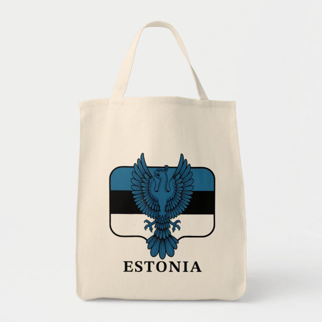 Bolsa Tote Estônia Norte da Europa (Frente)