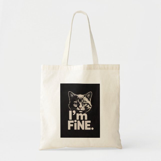 Bolsa Tote estou bem (Frente)