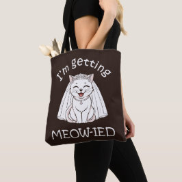 Bolsa Tote Estou Ficando Meow-ida!