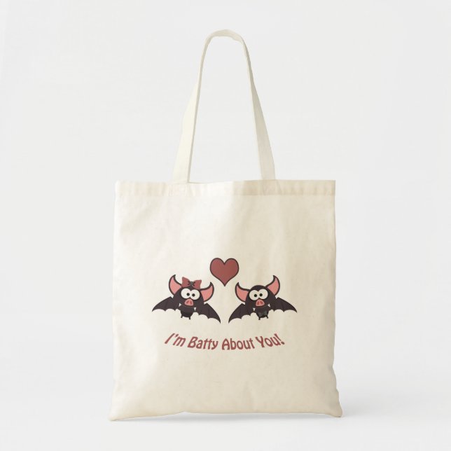 Bolsa Tote Estou louco por você! (Frente)